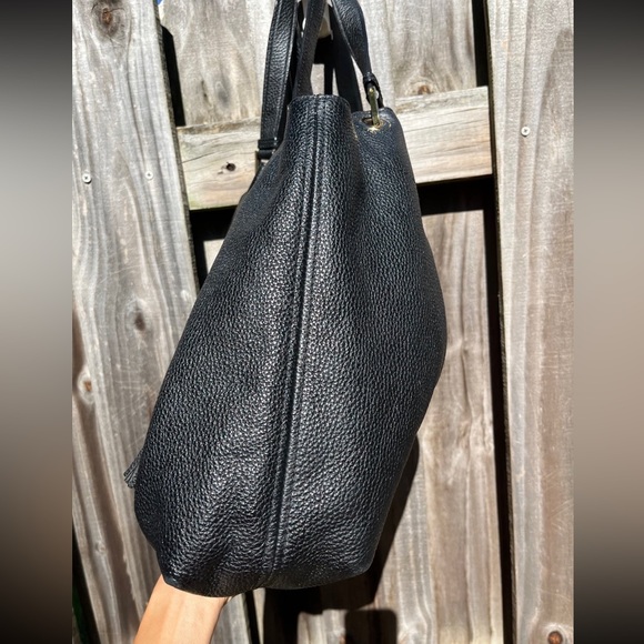 MICHAEL KORS Black Camden Hobo bag with Tassels - Picture 10 of 11